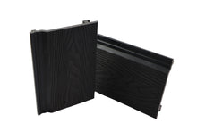 Load image into Gallery viewer, 2.9m Composite Fence Cladding Boards Black/Wood Effect - Save 40%