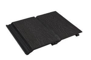 Black/Charcoal Wood Effect Composite Cladding- £50 per sq/m