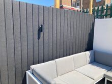 Load image into Gallery viewer, 2.9m Composite Fence Cladding Boards Black/Wood Effect - Save 40%
